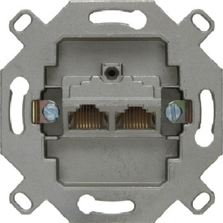 Tootefoto - Hager 4587 mberl litusplaat ja pistikupesa kate