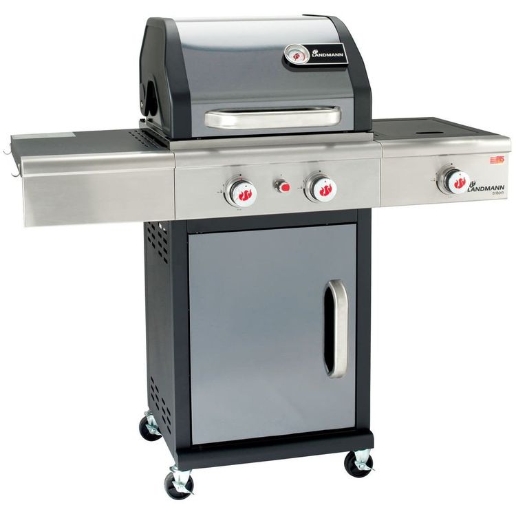 Tootefoto - Landmann Triton 2.1 PTS maxX (12918) Gaasiga aiagrill 10,8 kW 48 cm x 44 cm