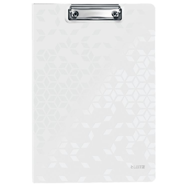 Tootefoto - Leitz WOW kirjutamisalus A4 Metall, Pol vaht Valge