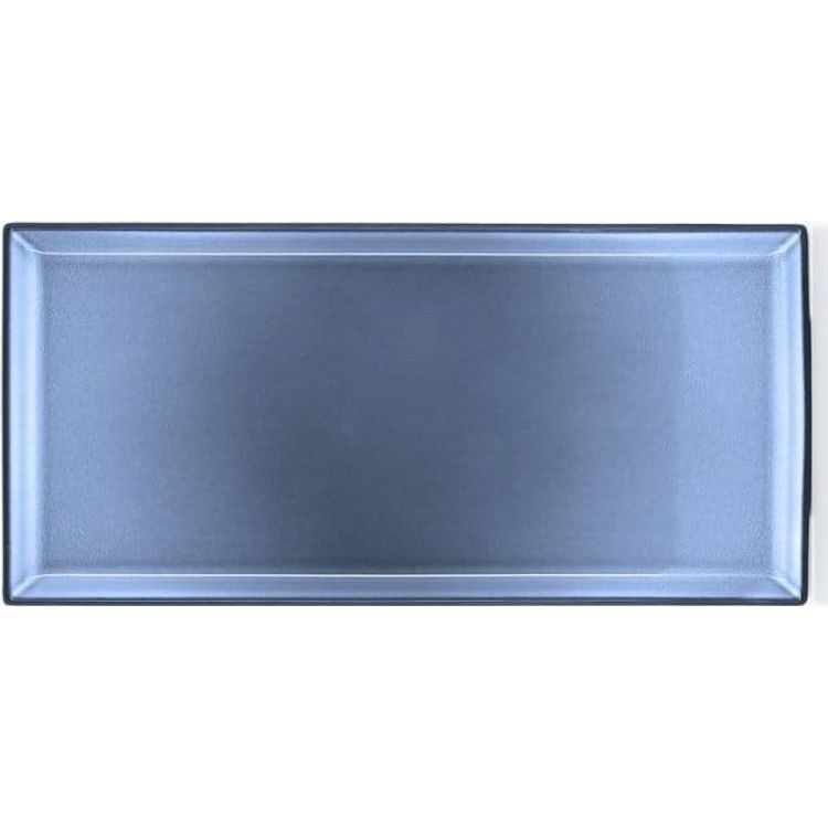 Tootefoto - EQUINOXE Talerz prostokatny 32,5x15 cm, niebieski