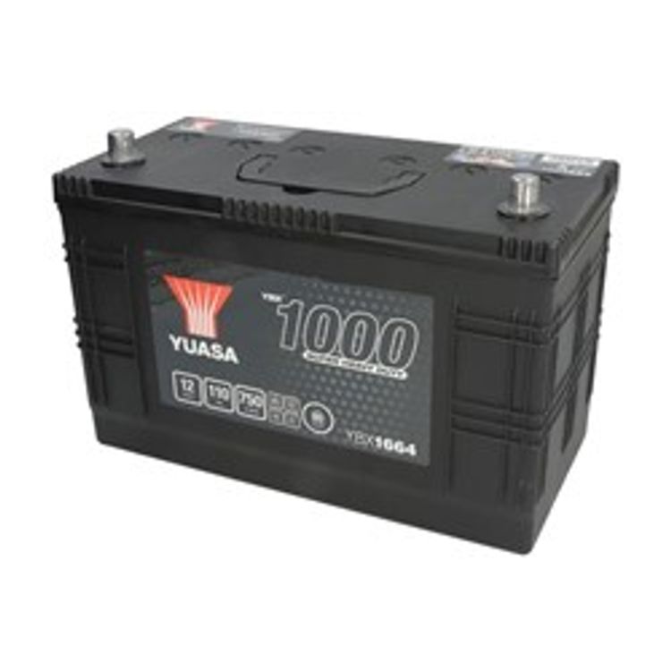 Tootefoto - Aku 12V 110Ah/750A 1000 Series Super Heavy Duty (L+ Standard) 347x174x235 B00 - puudub rik (K ivitusaku)