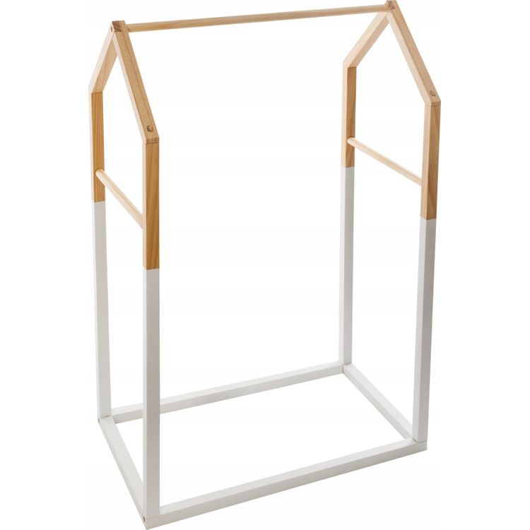 Tootefoto - Atmosphera Laste majakujuline riidekapp, valge kummut, riidepuu, riidealus, valge m bel t drukutele