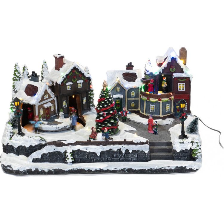 Tootefoto - F ric tuled ja j ulude j ulukaunistus Liigutatav j ulustseen tuledega, 45 x 20,5 cm