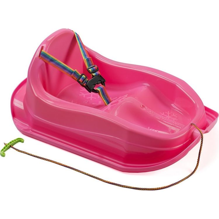 Tootefoto - Apple Bobsleigh Snow Slide lastele MARMAT Roosa