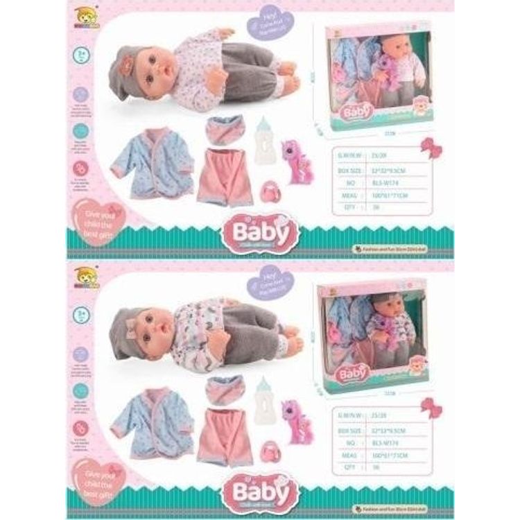 Tootefoto - Zestaw Lalka BLS-W174 MIX