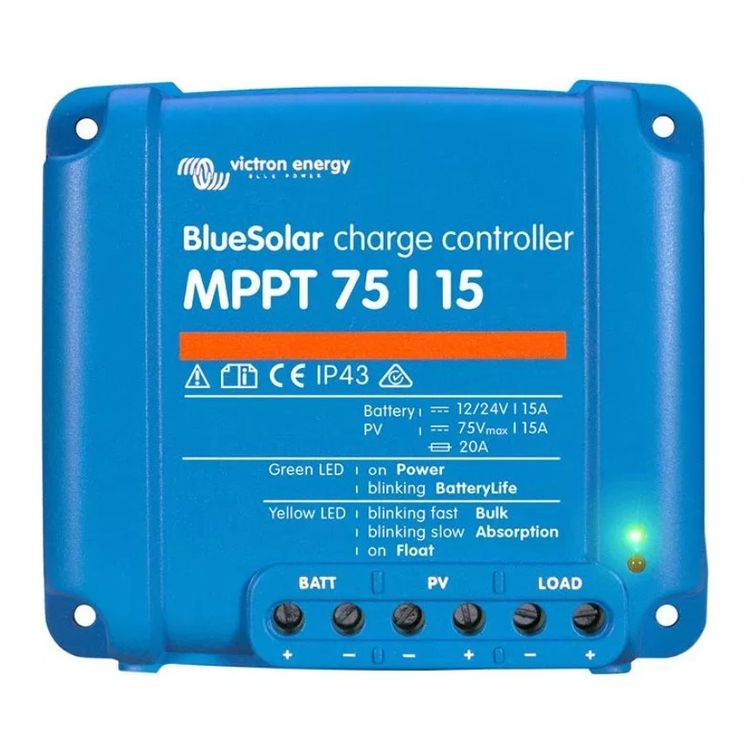 Tootefoto - VICTRON ENERGY CHARGING REGULATOR BLUE SOLAR MPPT 75V/15A