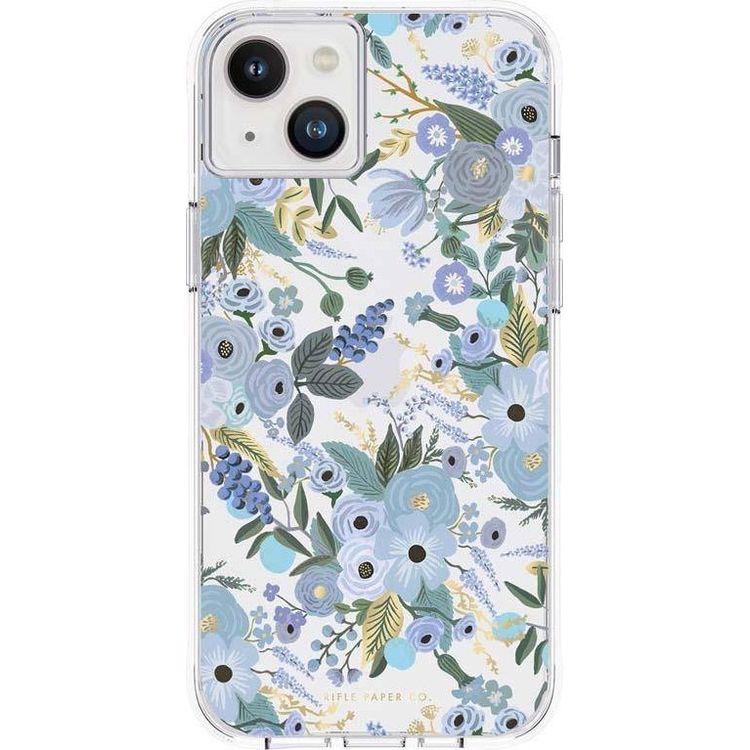 Tootefoto - L bipaistev p ssipaber iPhone 14 Plus mbris (Garden Party Blue)