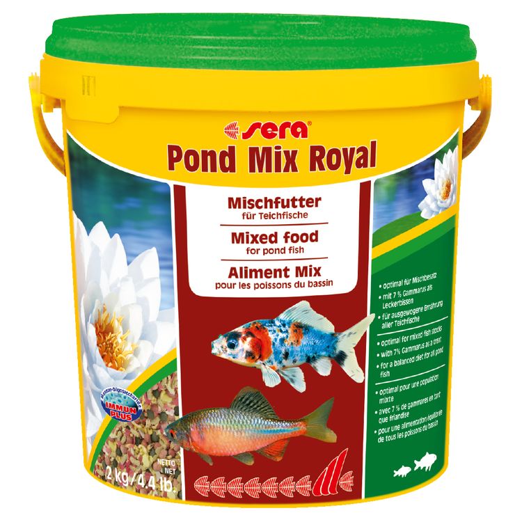Tootefoto - sera Pond Mix Royal 10 l