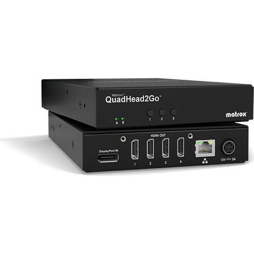 Matrox QuadHead2Go Q185 MultiMonitor Controller Appliance / Q2GDP4K