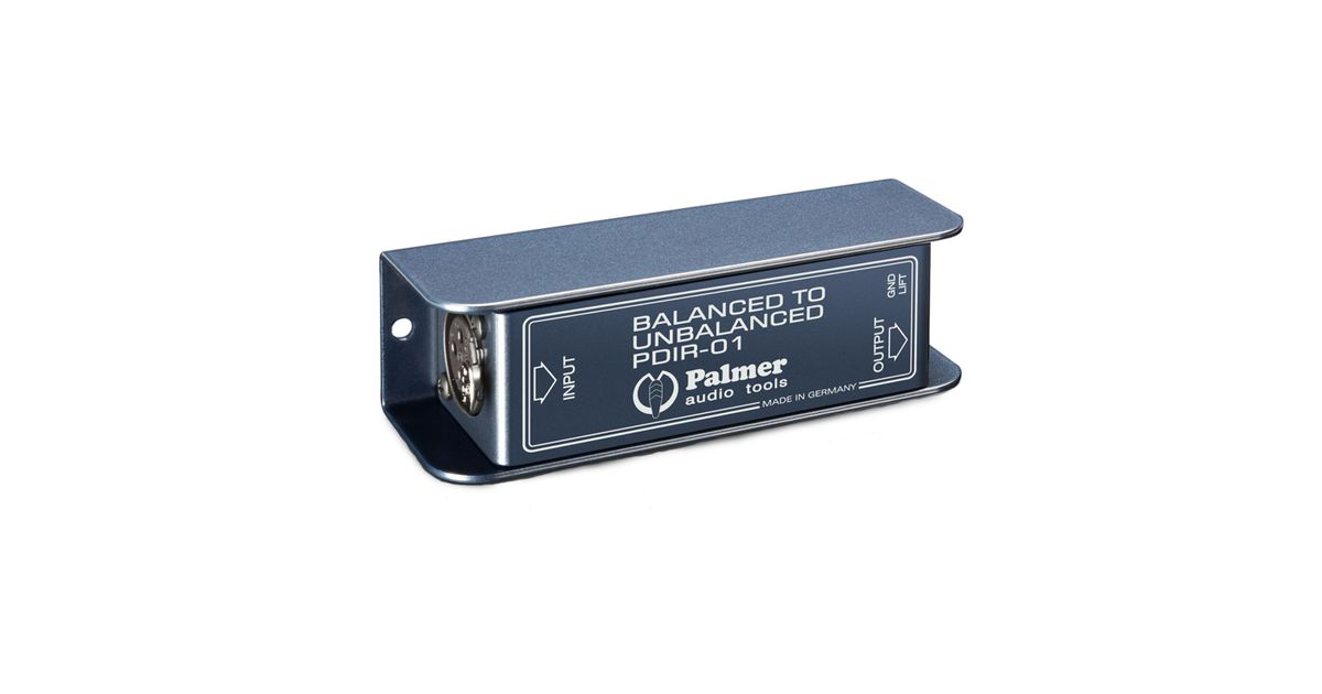 Palmer Pro DIREVERSE reverse DI Box, passiv, 1Canal, IN XLR Female