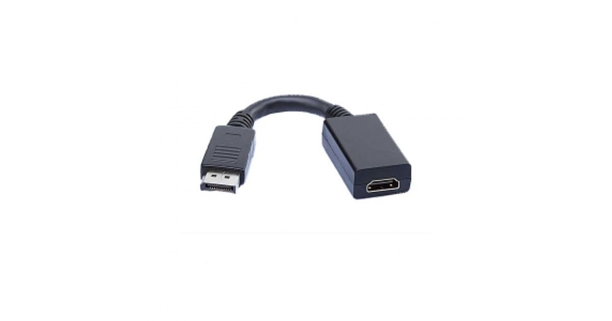 ART KABADA DP HD AL OEM 84 Kaabli Soomuutja DisplayPort HDMI Must 