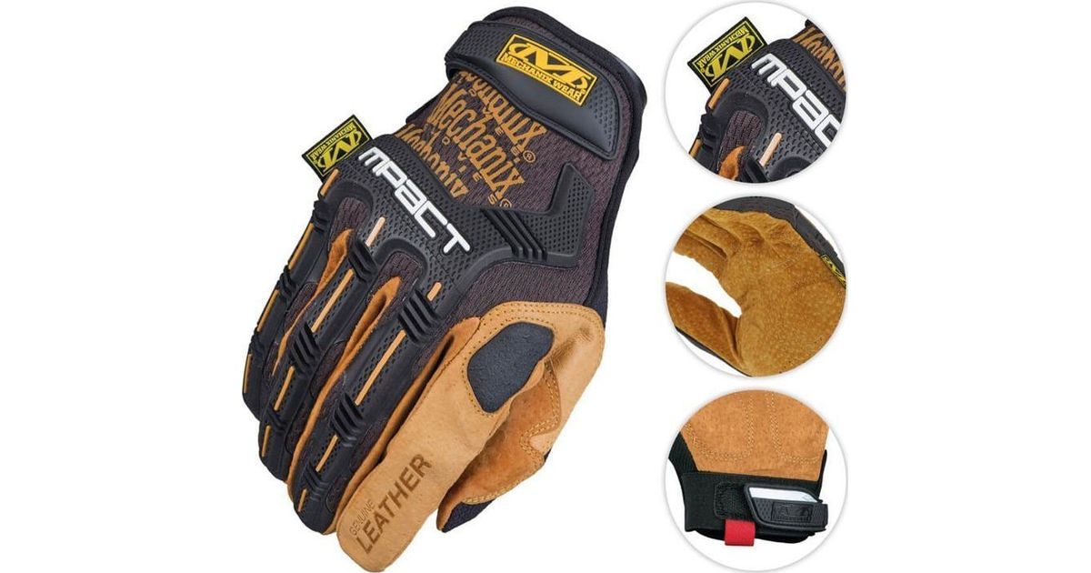 Leather mechanix store mpact gloves