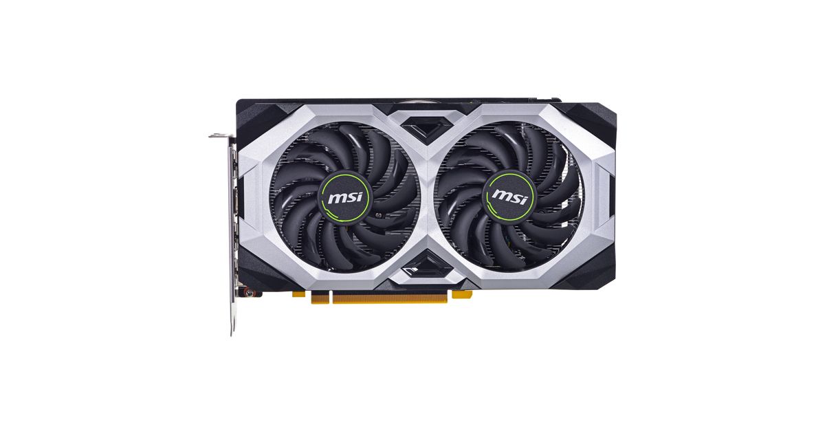 MSI GeForce RTX 2060 VENTUS GP OC NVIDIA 6 GB GDDR6 - Graphics