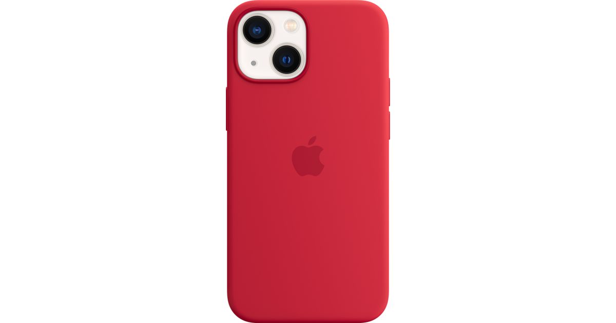 Apple Silicone Case with MagSafe - Product Red - iPhone 13