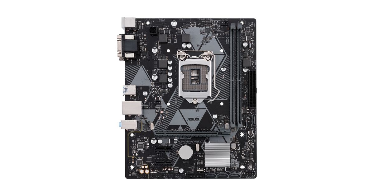 ASUS PRIME H310M-K R2.0 Intel® H310 LGA 1151 (Socket H4) micro ATX