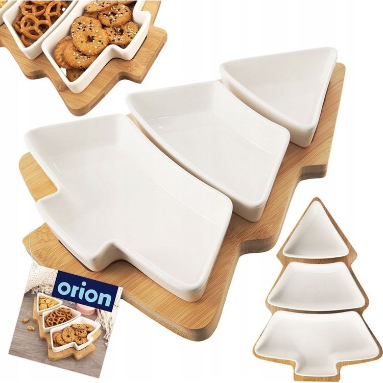 Tootefoto - Orion White portselanist suupistekausid WHITELINE 28 cm 4 tk.