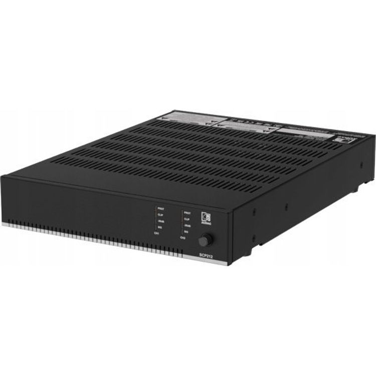 Tootefoto - Audac AUDAC SCP212 Kompaktowy dwukana owy wzmacniacz mocy 2 x 120 W (4 Ohm) / 240 W (70/100 V)