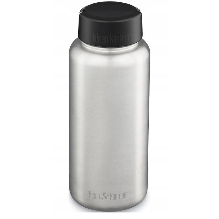 Tootefoto - Kanteen Wide (mit Wide Loop Cap), 1182ml/40oz, Brushed Stainless