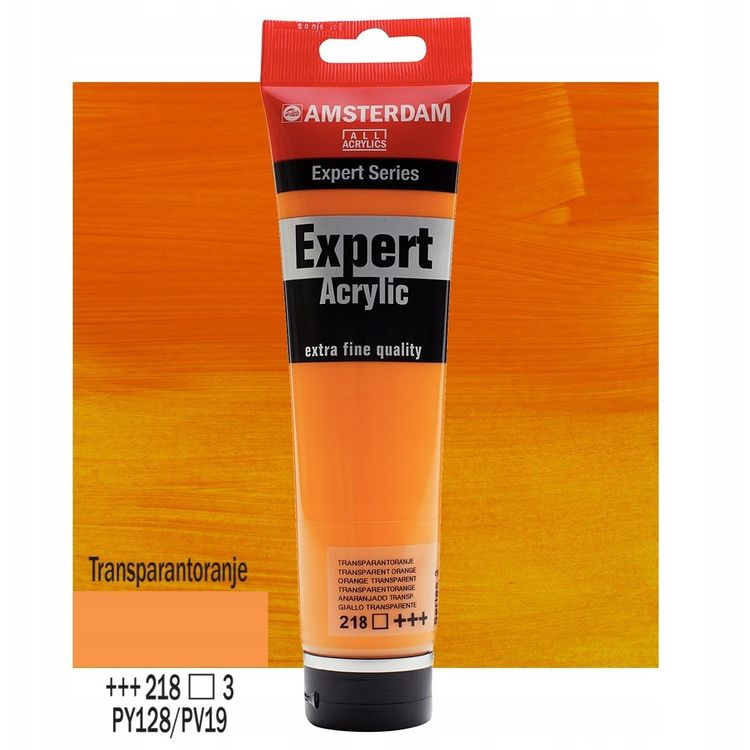 Tootefoto - Amsterdam Amsterdam Expert Series Acrylic Tube Transparent Orange 218
