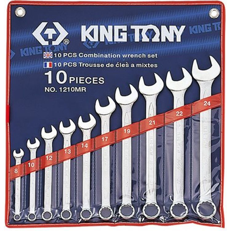 Tootefoto - King Tony KOMBINATSIOONIV TTE KOMPLEKT 10 TK 8-24MM [ hik KPL] KY1210MR