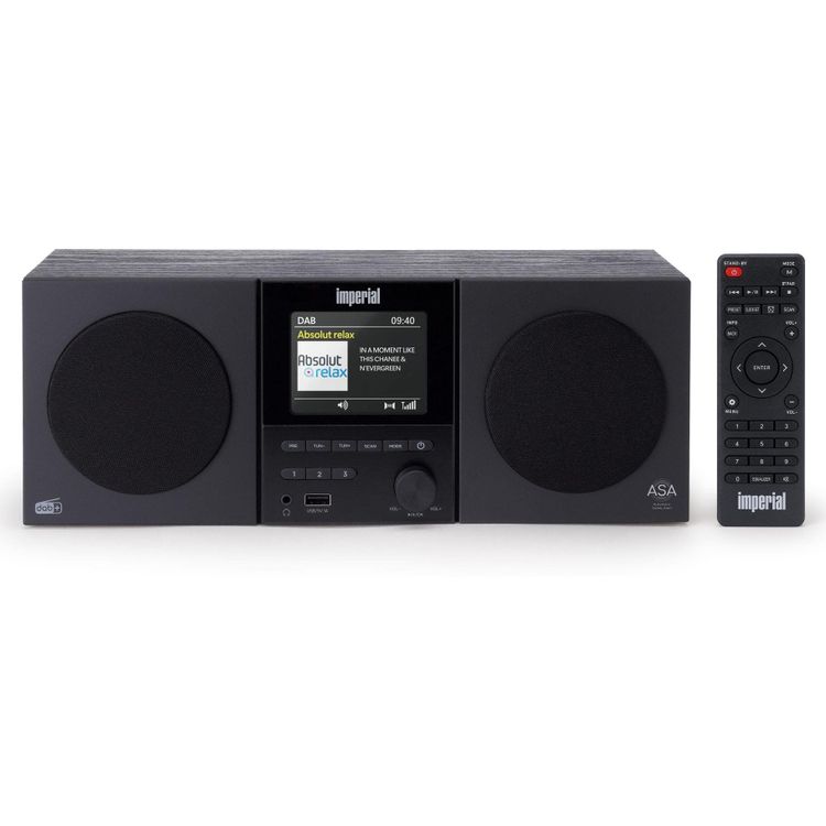Tootefoto - Imperial DABMAN-120BK Tischradio DAB+, FM DAB+, Bluetooth Schwarz (DABMAN-120BK)