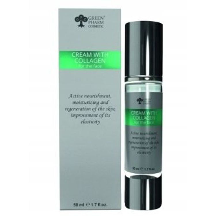 Tootefoto - Revuele GREEN PHARM COSMETICS_Collagen Cream kolagenowy krem do twarzy 50ml