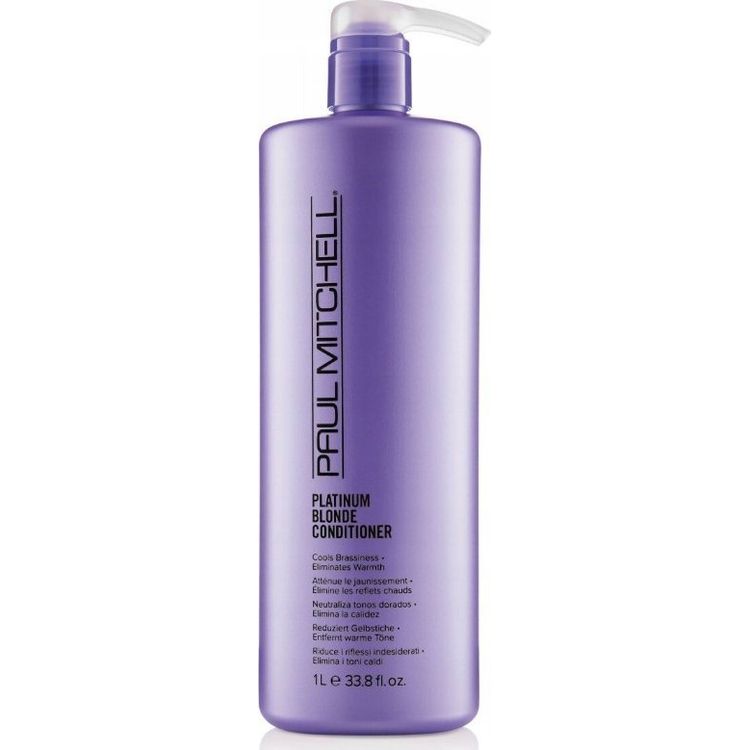 Tootefoto - PAUL MITCHELL Paul Mitchell, blond plaatinablond, parabeenivaba, juuksepalsam, jahutav brassiness, 1000 ml naistele