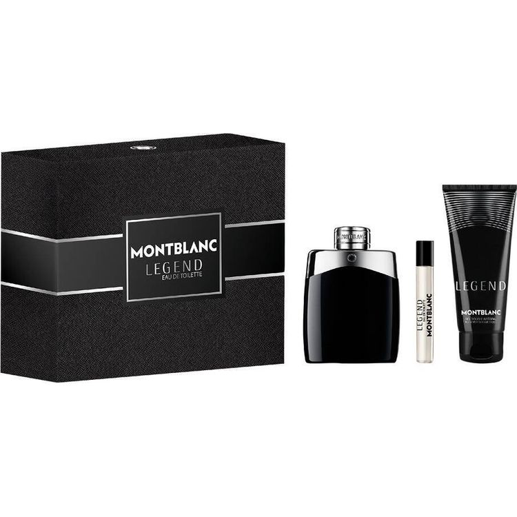 Tootefoto - Mont Blanci komplekt Mont Blanc Legend Edt Spray 100ml + Minatura 7,5ml + du igeel 100ml