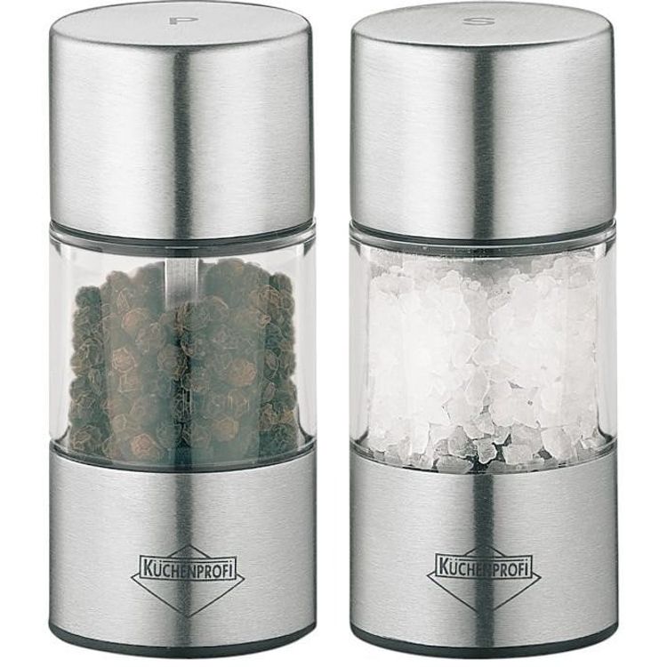 Tootefoto - K chenprofi Viin - pipar ja soolaveski koos keraamilise lihvimismehhanismiga 8,5x4 cm 2 tk.