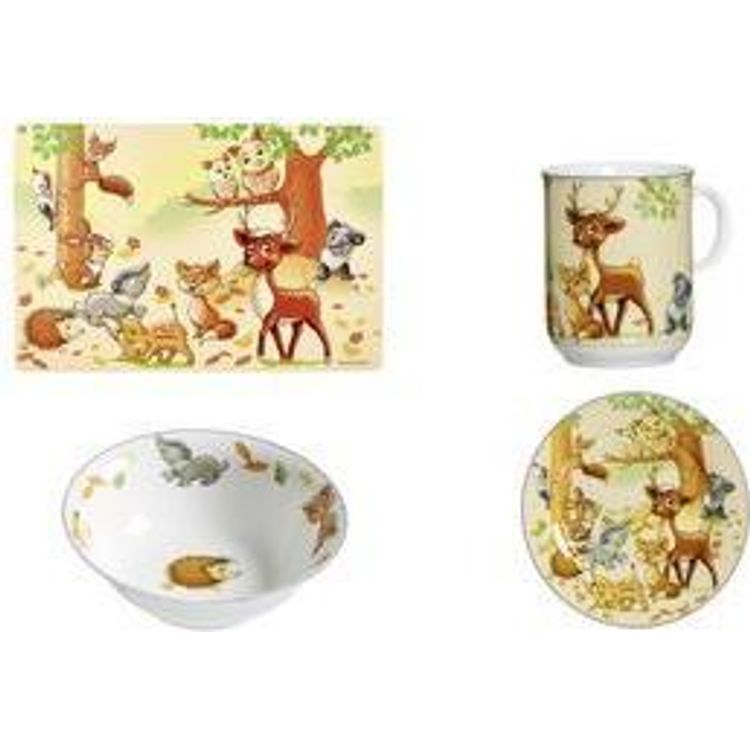 Tootefoto - Ritzenhoff & Breker Tischset "WALDTIERE" aus Kunststoff, Ma e: (B)450 x (T)300 mm - 1 St ck (318685)