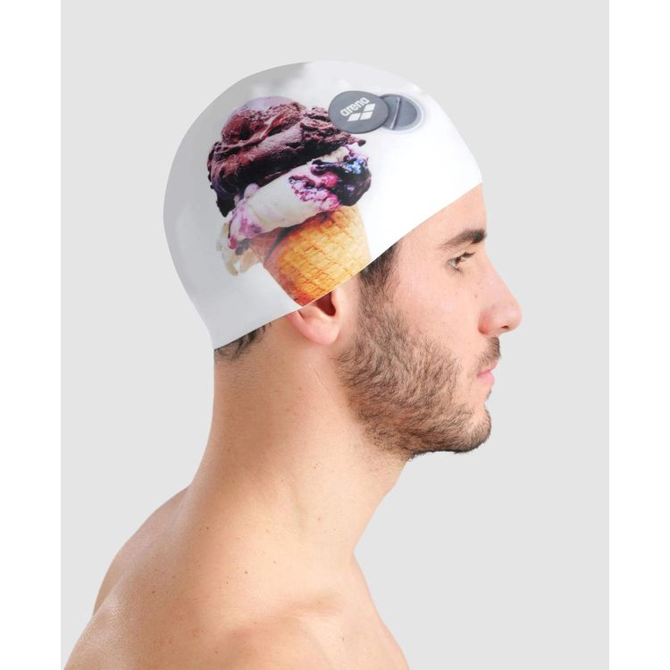 Tootefoto - Arena ujumism ts Arena ICE CREAM Cap Valge