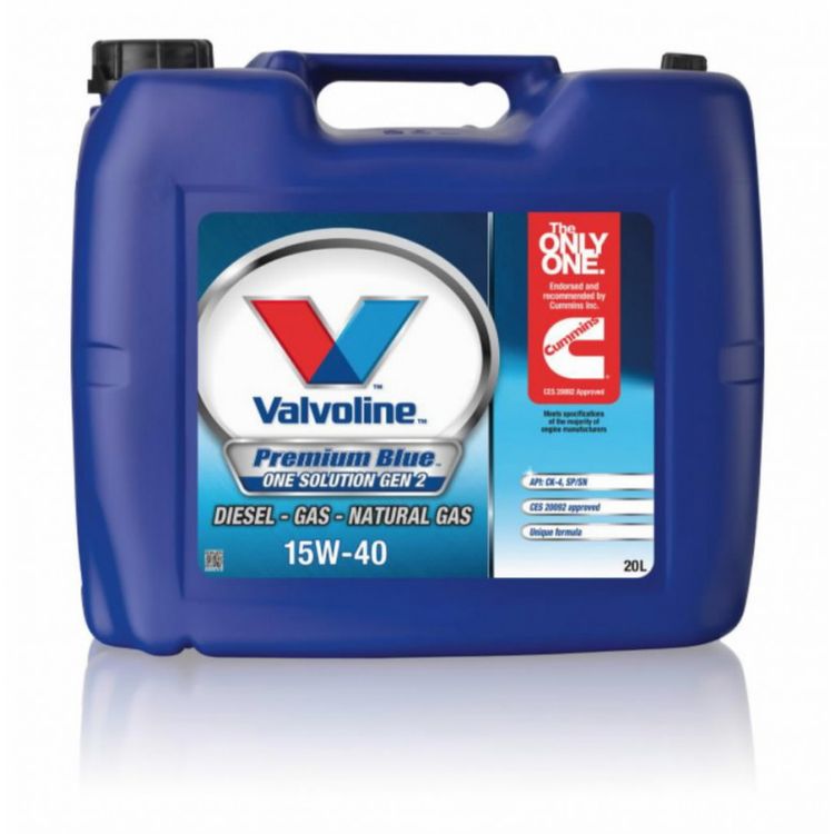 Tootefoto - Mootori li PREMIUM BLUE ONE SOL GEN2 15W40 20L, Valvoline
