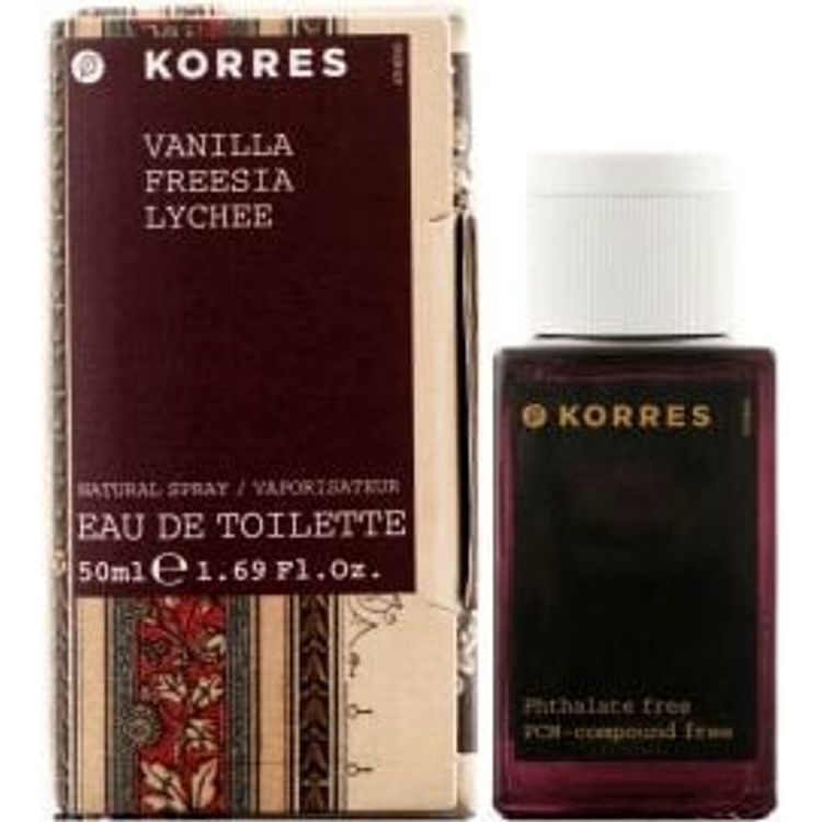 Tootefoto - Korres Vanilla Freesia lit i EDT 50 ml