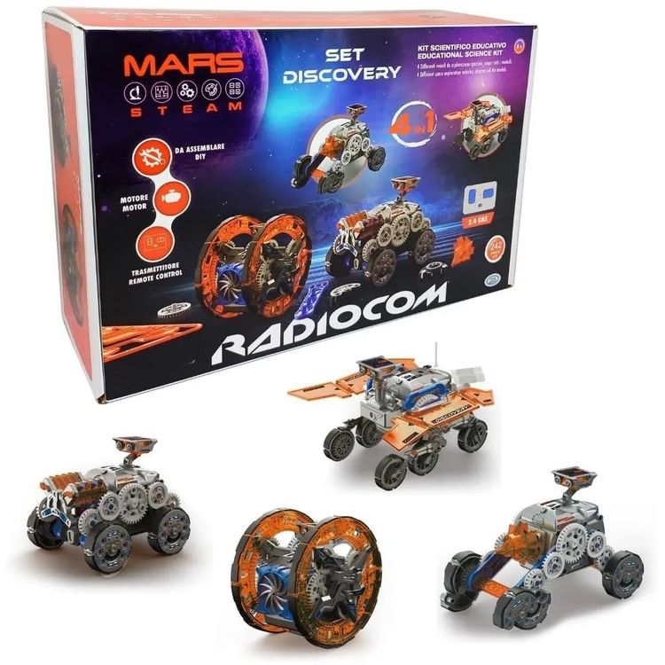 Tootefoto - TOY CONSTRUCTOR MARS RADIOCOM 4IN1 40966