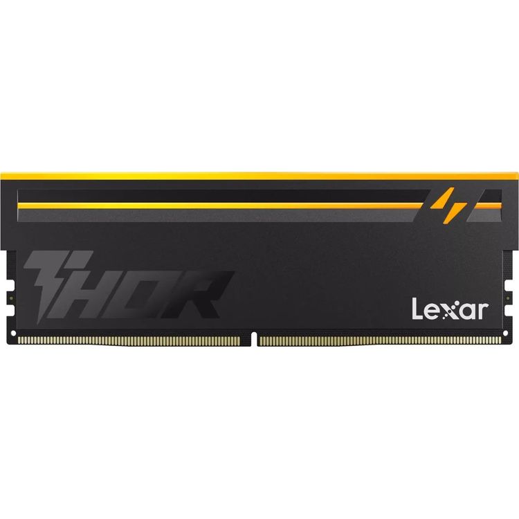 Tootefoto - Lexar DDR5 THOR 2.0 2x16GB 6000 CL38 1.3V Memory with heatsink and RGBlighting Black Color Dual pack