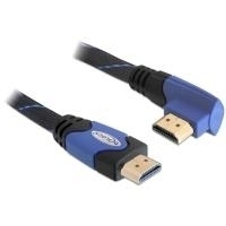 Tootefoto - DeLOCK 3m High Speed HDMI 1.4 HDMI-kaabel HDMI t p A (Standard) Must, Sinine