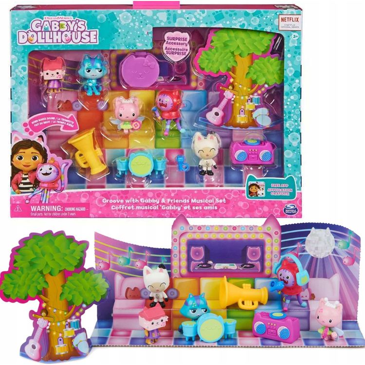 Tootefoto - Figuuride keerutamise meister SPIN GABI muusikaline figuurikomplekt 6069443 / 6