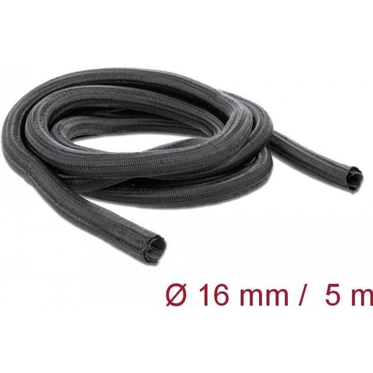 Tootefoto - DeLOCK 18910 kaabliisolatsioon Kaablisoomus Must 1 tk