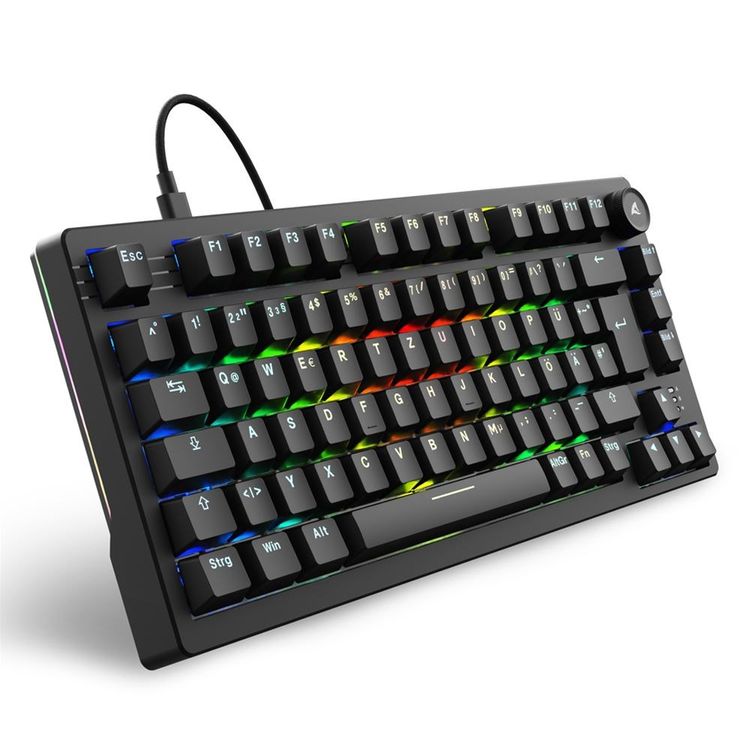 Tootefoto - Sharkoon SGK25 keyboard Home USB QWERTZ German Black