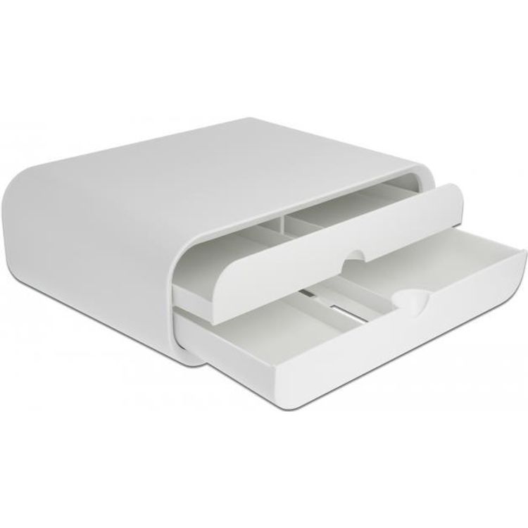 Tootefoto - DeLOCK 18325 monitori kinnitus ja alus Eraldiseisev Valge