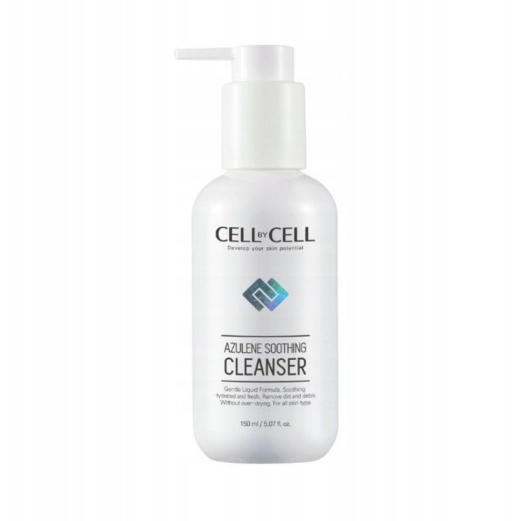 Tootefoto - Cell By Cell, Azulene, Eliminates Impurities, Cleansing Foam, 150 ml For Women