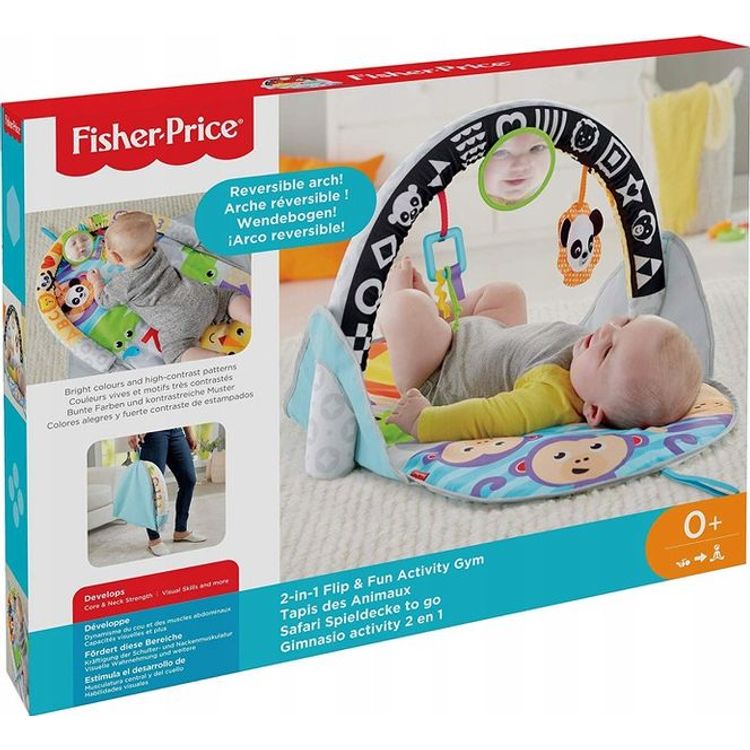 Tootefoto - Fisher-Price FXC14 tegevus- ja m ngumatt beebile Mitmev rviline