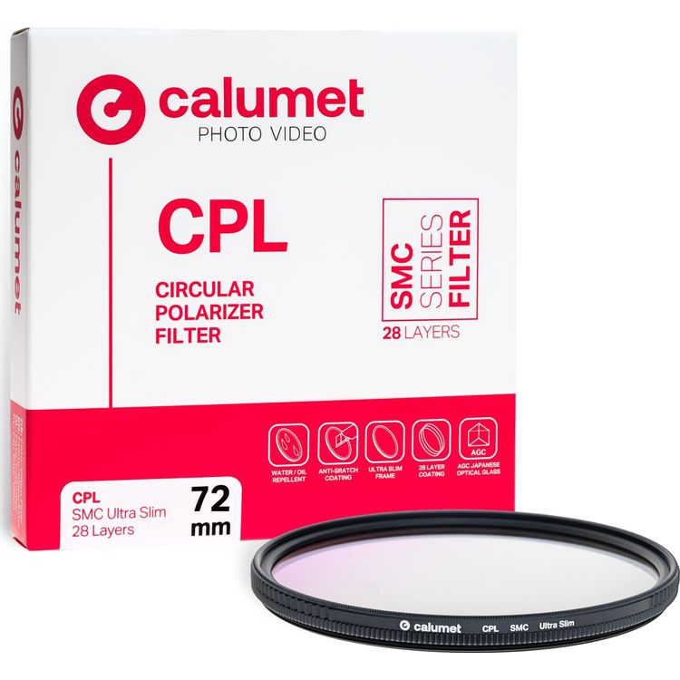 Tootefoto - Calumet filter Calumet CPL SMC filter 72 mm li huke 28 kihti