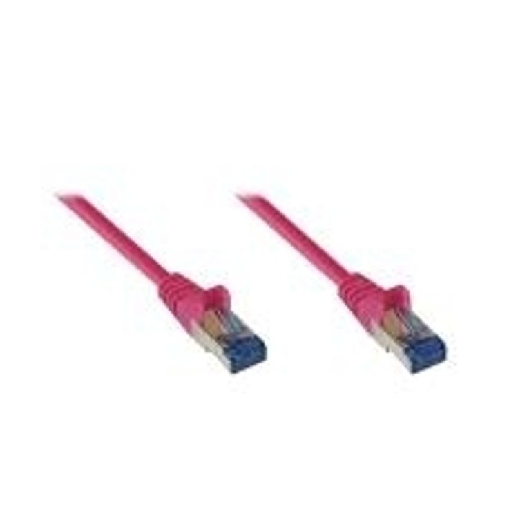 Tootefoto - Alcasa Cat6a 20m v rgukaabel Magenta S/FTP (S-STP)