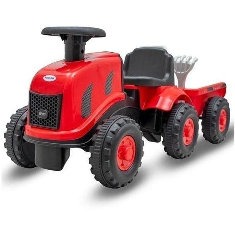 Tootefoto - Je dzide ko traktor z przyczep Benny czerwony