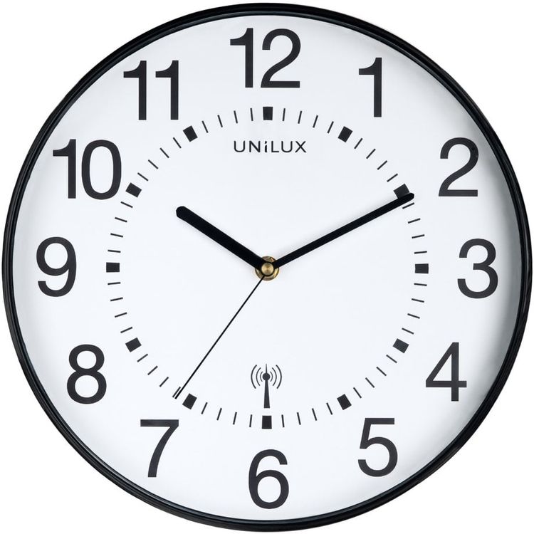 Tootefoto - Unilux unilux Wanduhr MAXI WAVE 37,5 cm must