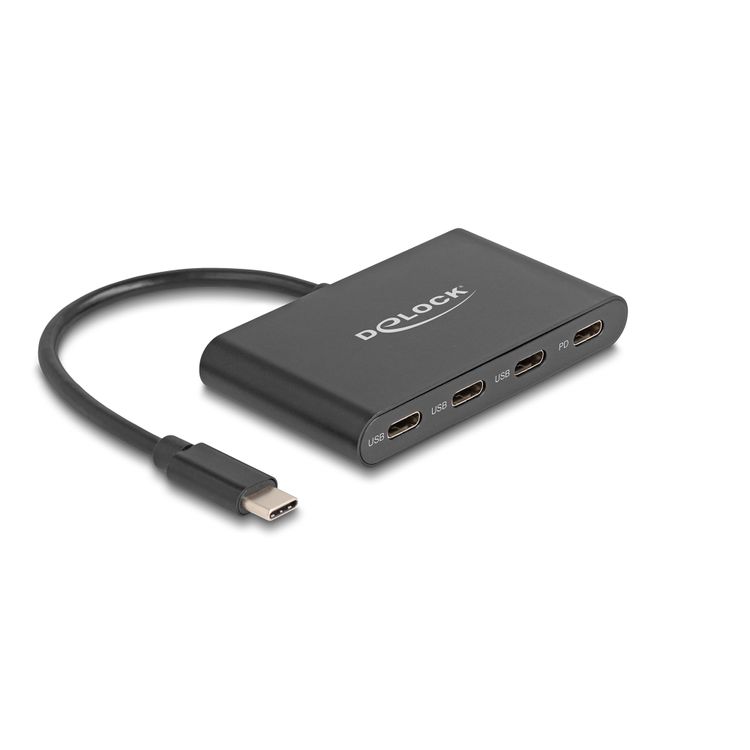 Tootefoto - DeLOCK 64174 jaotur USB 3.2 Gen 1 (3.1 Gen 1) Type-C 5000 Mbit/s Must