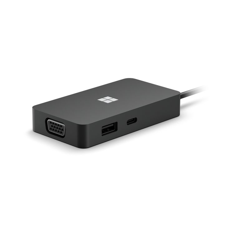 Tootefoto - Microsoft USB-C Travel Hub USB 3.2 Gen 2 (3.1 Gen 2) Type-C 10000 Mbit/s Must