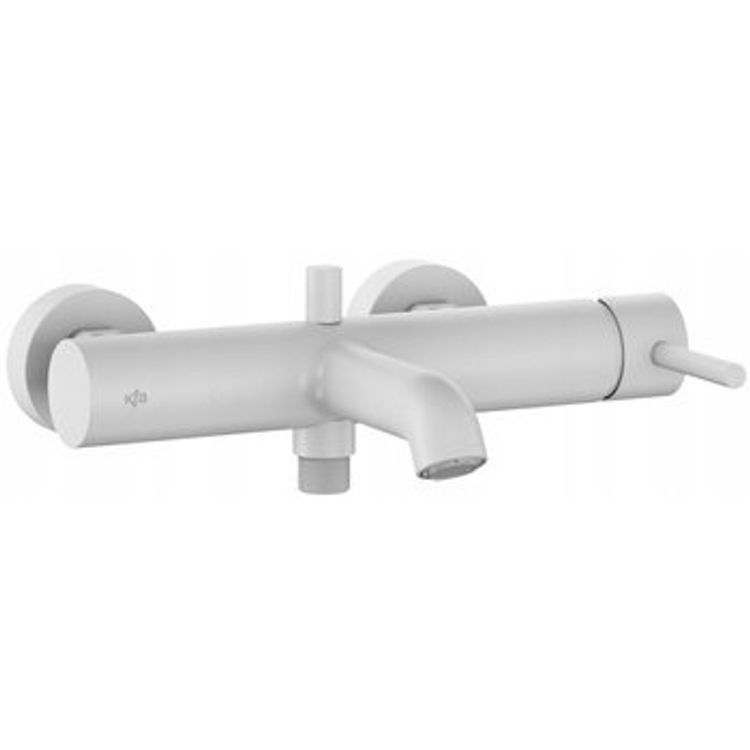 Tootefoto - 5034-020-44/ KFA / MOZA / HORISONTAALNE VANNIKRAAN, SEINA PAIGALDATUD, VALGE