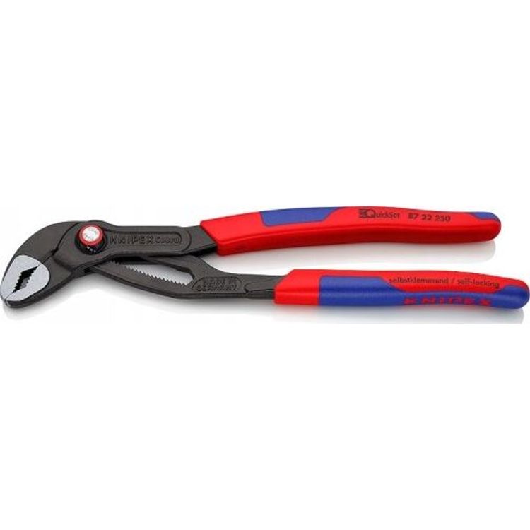 Tootefoto - Knipex szczypce nastawne 250mm Cobra Quick Set (8722250)